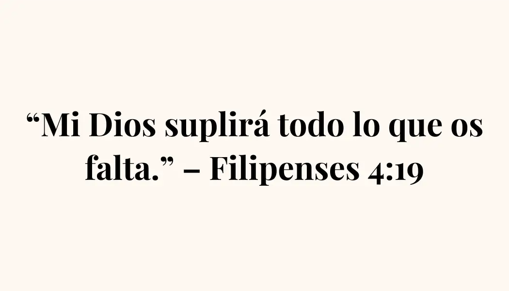 Imagen con el versículo de Mateo 7:7: 'Pedid, y se os dará; buscad, y hallaréis; llamad, y se os abrirá.' Un mensaje de fe y confianza en la provisión de Dios.